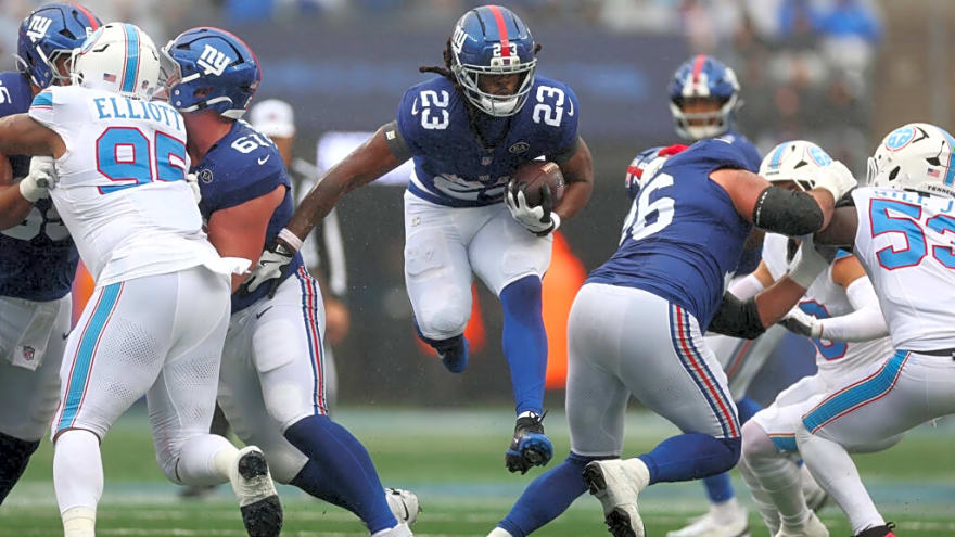 Giants Cut Najee Harris After Frustrating Start in New York
