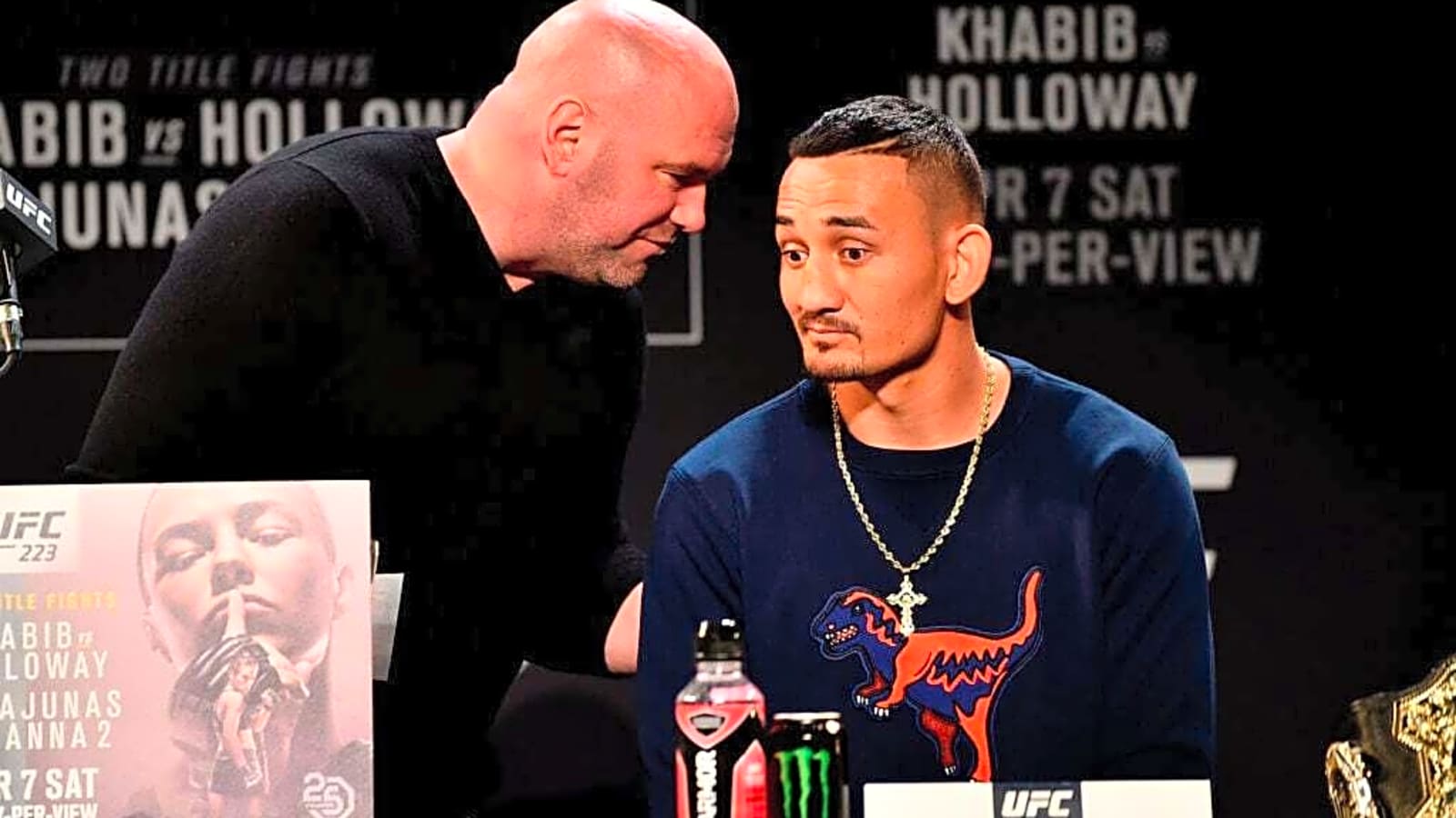 Max Holloway admits he had to keep Conor McGregor fight ‘secret’ for weeks before Dana White stream