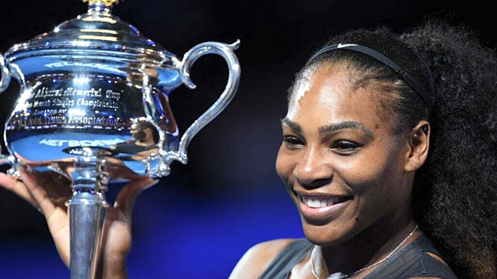 How Serena Williams reacted after overtaking Steffi Graf’s Grand Slam total in 2017