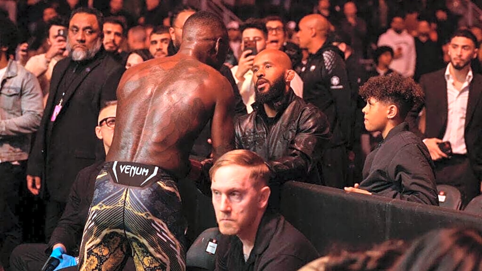 Demetrious Johnson tells Israel Adesanya ‘you don’t need to fight’ in honest reaction to latest loss