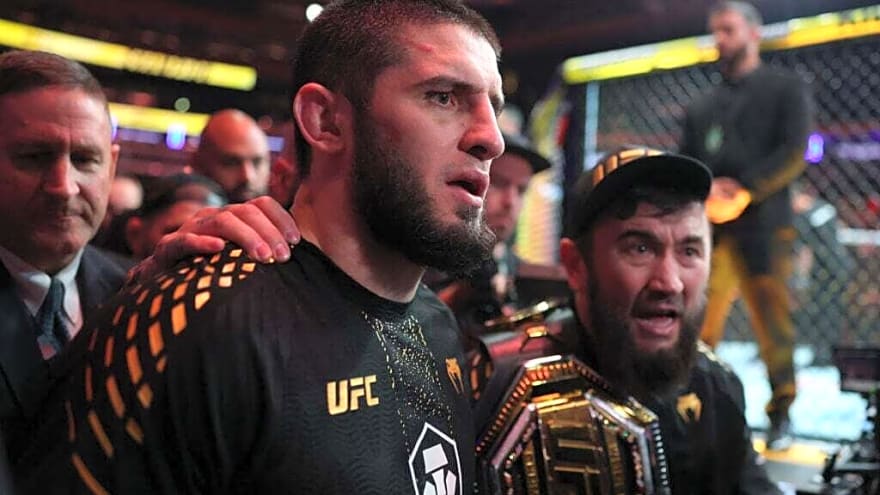 Islam Makhachev’s manager threatens that Ilia Topuria could suffer same consequence as Dillon Danis