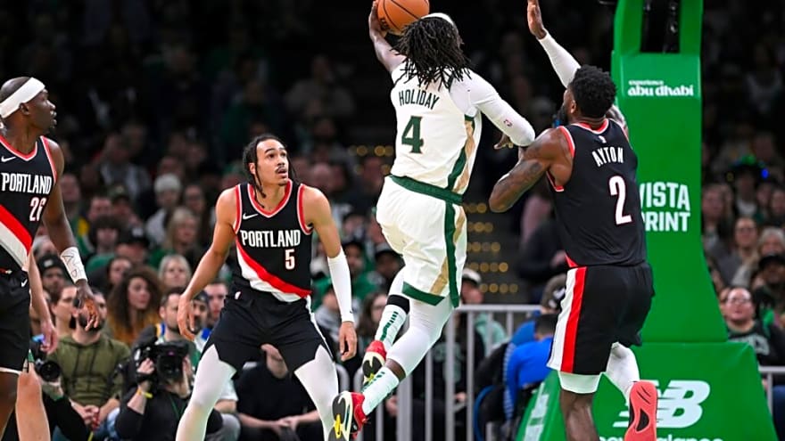 Celtics Trade Jrue Holiday For 38.1% 3-Point Flamethrower