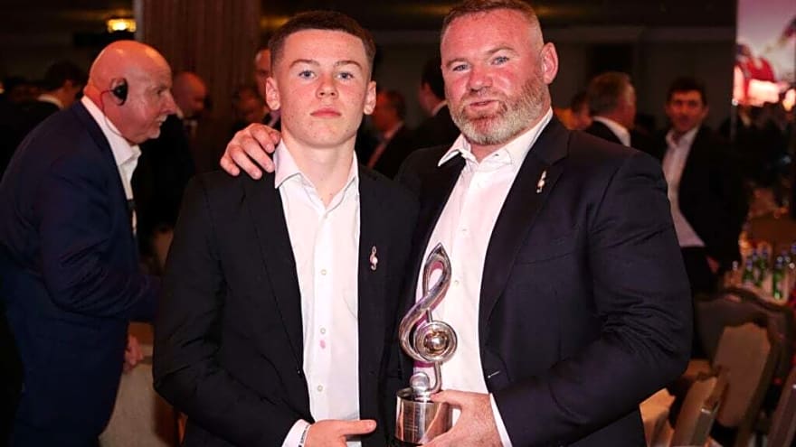 Manchester United have a unique ban on Wayne Rooney’s son, Kai