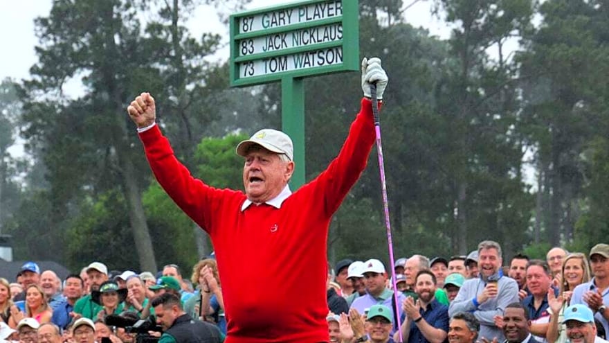 Charting Jack Nicklaus’ remarkable scoring levels in his first five Masters successes
