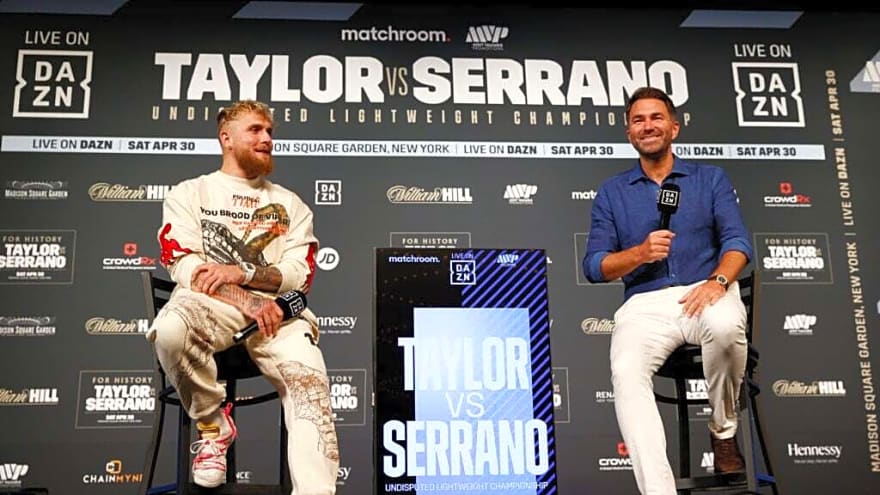 Eddie Hearn admits stealing fight week idea from Jake Paul following talks with MVP boss