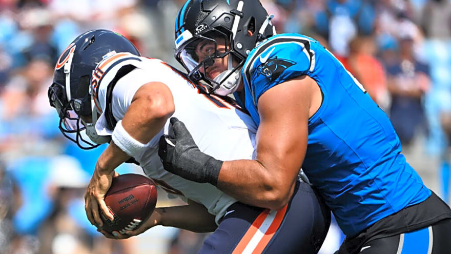 Panthers Set to Be Without Jaelan Phillips Against Buccaneers After Hamstring Injury