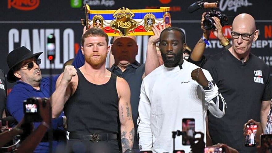 Canelo Alvarez calls out Terence Crawford for retiring before a possible rematch