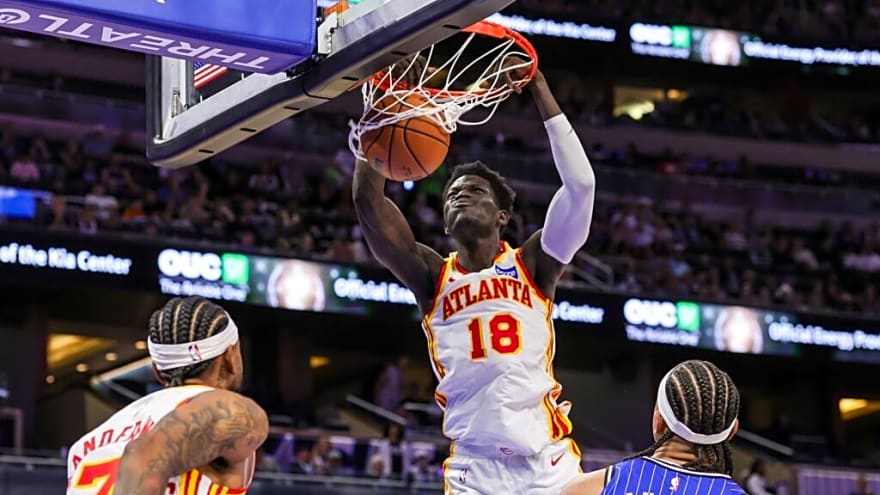Mouhamed Gueye Gives Hawks Big Lift In Win Over Magic