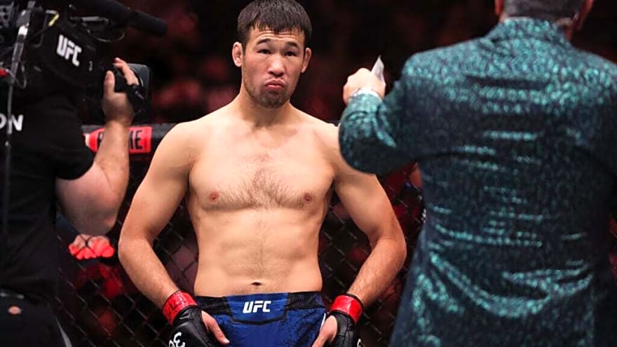 Shavkat Rakhmonov reacts to Jack Della Maddalena rejecting his title shot claim after UFC 322