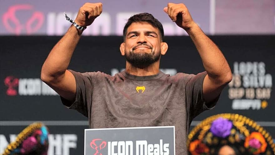 Kelvin Gastelum wins bloody battle after comically missing weight for a fifth time ahead of Noche UFC