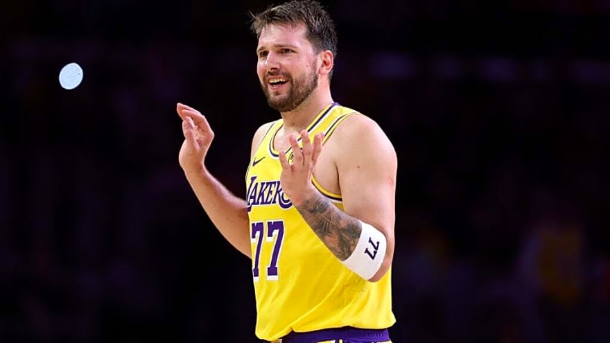 Luka Doncic rocks one FIFA World Cup 2026 nation’s away kit in a Lakers game