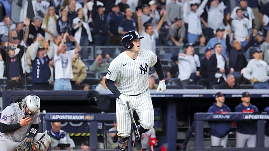 Ben Rice Dominates Red Sox as Yankees Take Commanding Game 1 Victory 9-0!