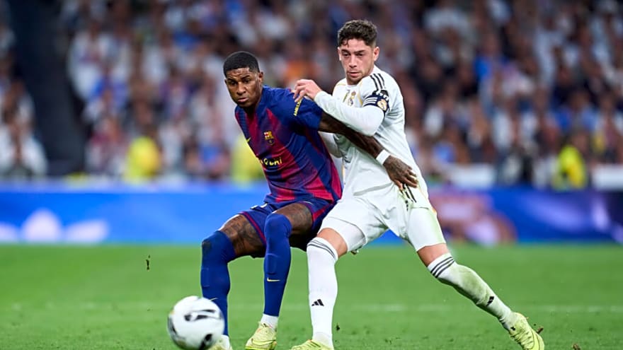 Why Man Utd loanee Marcus Rashford caught the eye in his first El Clasico appearance