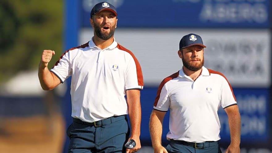Jon Rahm and Tyrrell Hatton told there’s ‘no doubt’ whether they will play the next Ryder Cup