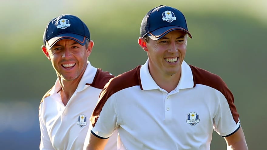Matthew Fitzpatrick recalls Rory McIlroy’s actions after his first ever Ryder Cup point