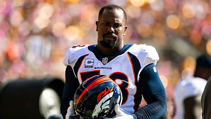 'It still hasn’t hit me'- Von Miller claims to be numb about how it feels to be a Cowboys player