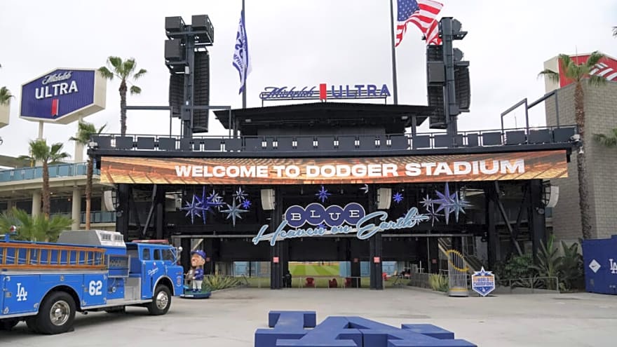 Wild Brawl Erupts As Fists Fly In The Stands At Dodger Stadium On Opening Day 