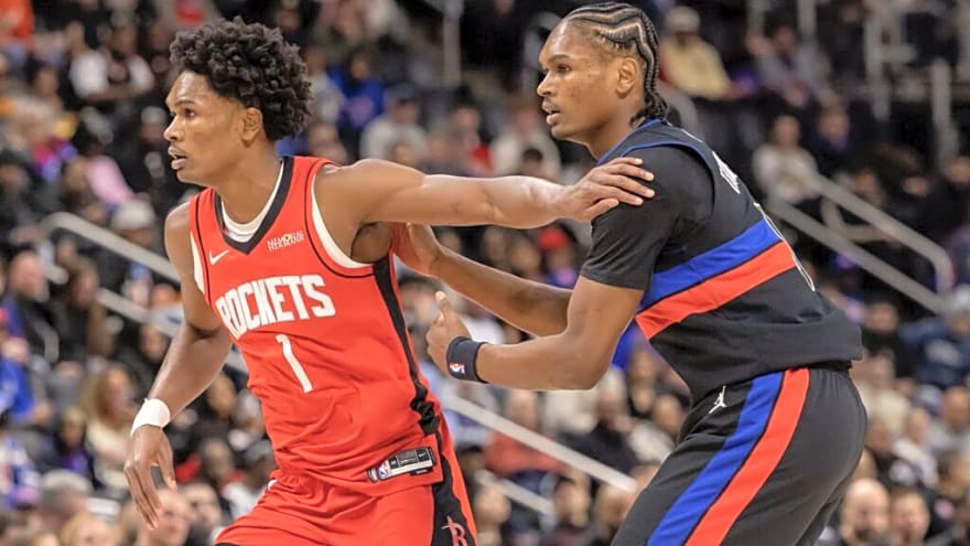 Rockets-Pistons: The Thompson Twin That Could Win A Ring
