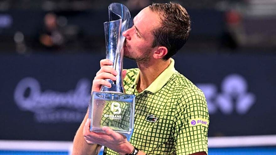 Steve Johnson has ‘no doubt’ about what is going to happen to Daniil Medvedev after his title victory in Brisbane