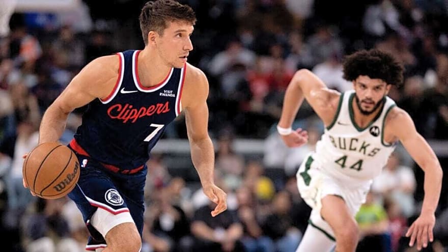 Bogdan Bogdanovic shares stunning video as he doubles down on NBA red card idea