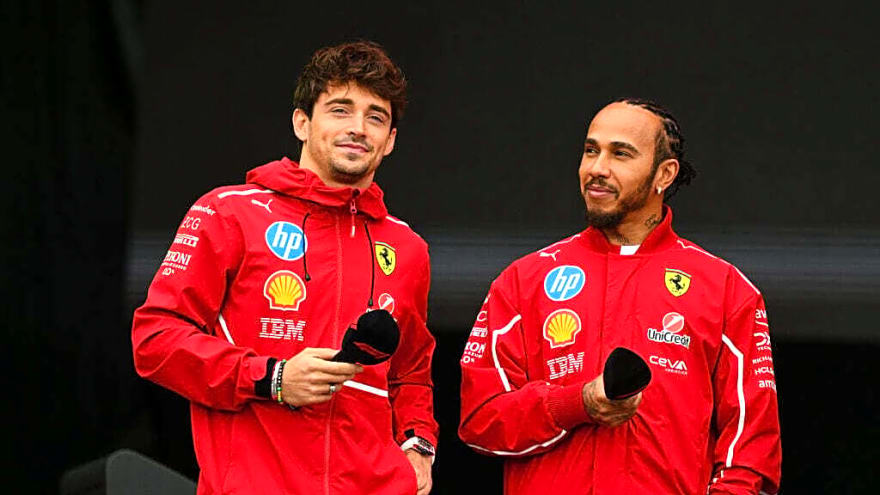 Charles Leclerc not interested in ‘mentoring’ Lewis Hamilton at Ferrari