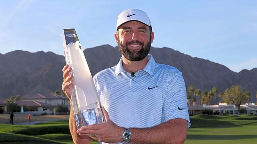 How Scottie Scheffler’s PGA Tour career stacks up against Tiger Woods and Phil Mickelson