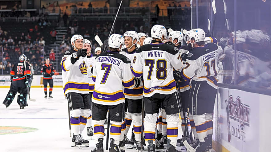Jared Wright’s OT Winner Caps The Ontario Reign’s Opening-Night Comeback Victory Over Coachella Valley