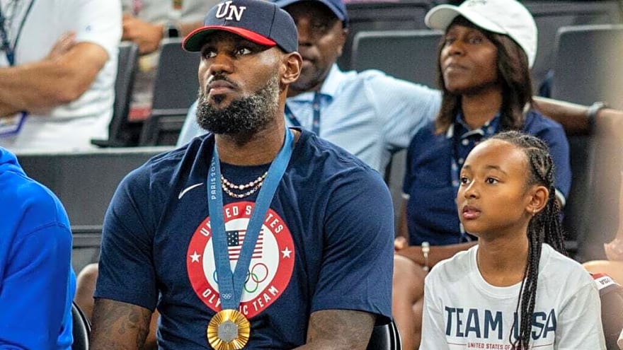 LeBron James makes ‘good luck charm’ revelation about Zhuri vs. Golden State Warriors