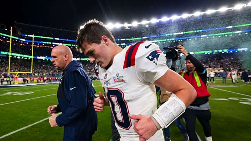 Why Patriots super fan Dave Portnoy was happy to see Drake Maye cry after losing at Super Bowl LX
