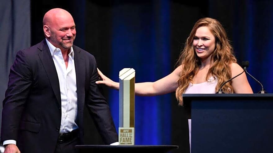 Ronda Rousey bets her return vs. Gina Carano will outdo UFC’s recent viewership records on Paramount