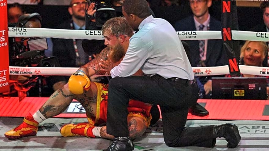 Jake Paul drove himself to the hospital following brutal KO loss to Anthony Joshua