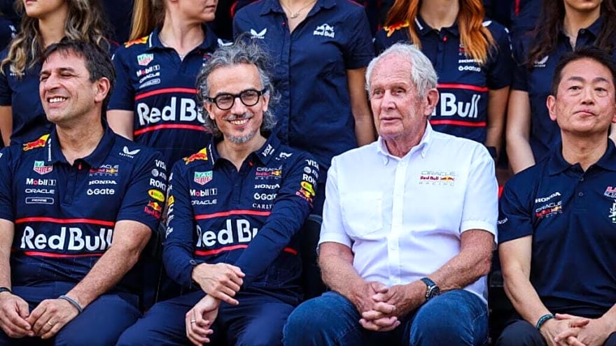 Laurent Mekies wasn’t happy with what Helmut Marko told new Red Bull driver Isack Hadjar