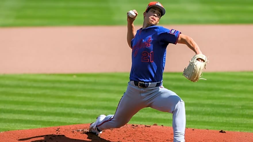 Mets Rookie Starter ‘Working on Secondary Pitches’ in First Big League Camp Invite