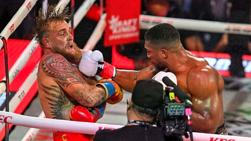 Anthony Joshua breaks Jake Paul’s jaw as YouTuber reveals boxing future after KO defeat