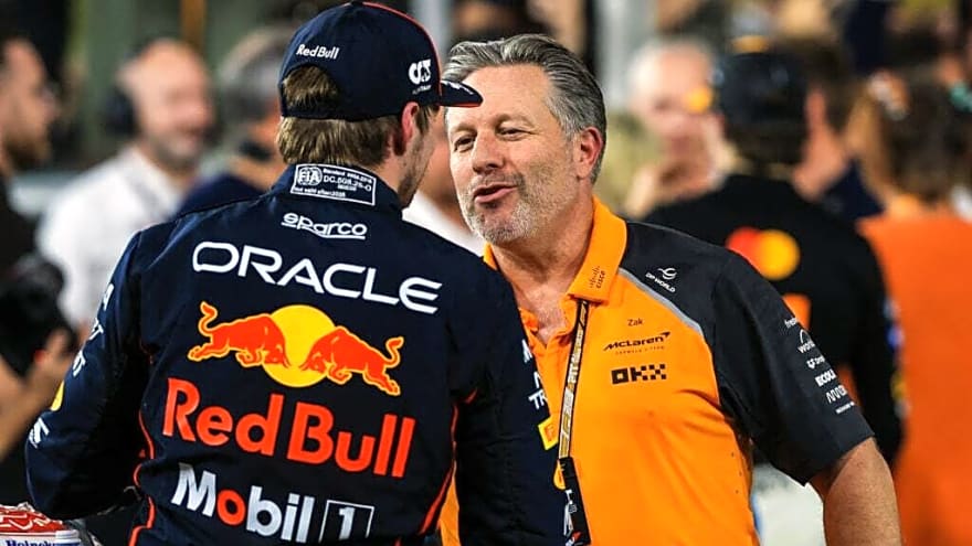 Zak Brown says Red Bull surprised him at Barcelona F1 2026 shakedown test