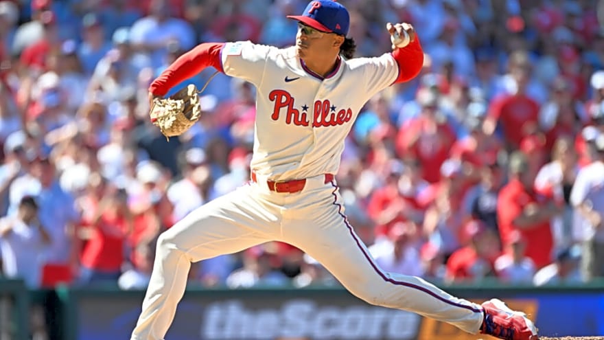 Phillies Tie Series With Braves Behind Luzardo’s Masterpiece