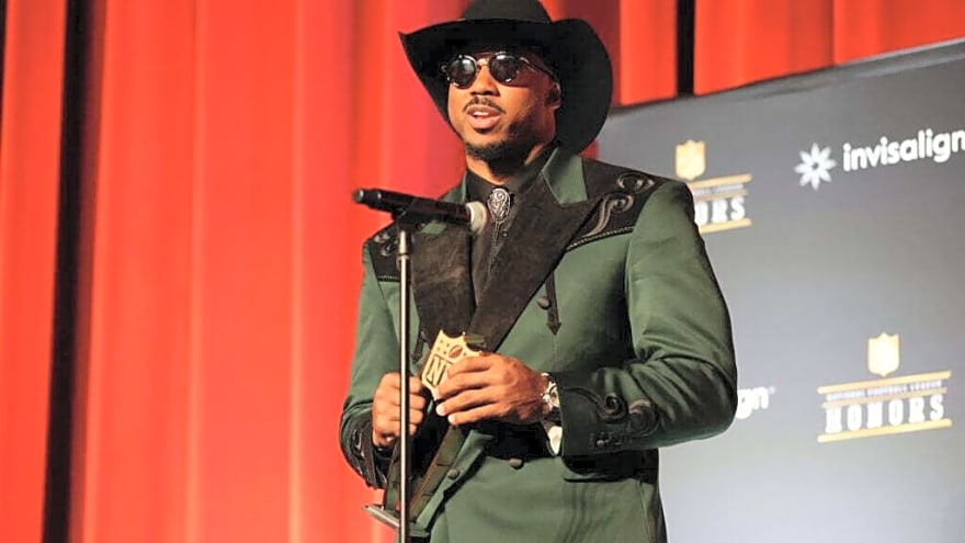 Every NFL award winner this season: Matthew Stafford wins MVP, Myles Garrett wins second DPOY