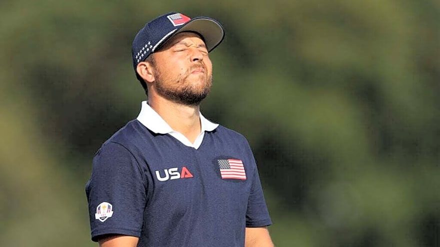 Xander Schauffele admits what shocked him about his own golf at the Ryder Cup
