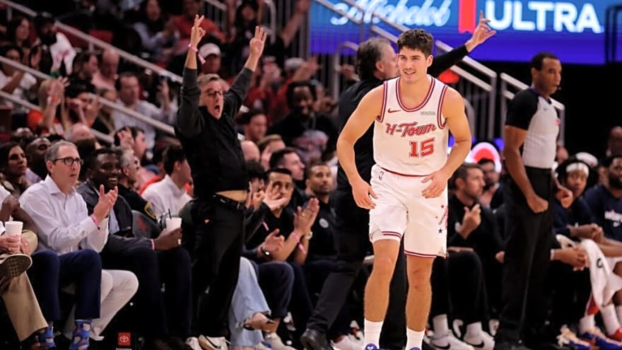 Reed Sheppard Makes History in Rockets Win vs. Wizards