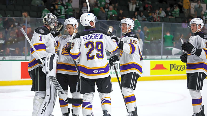 Martin Chromiak Propels The Ontario Reign To Another Comeback Victory In A 5-3 Win Over The Texas Stars