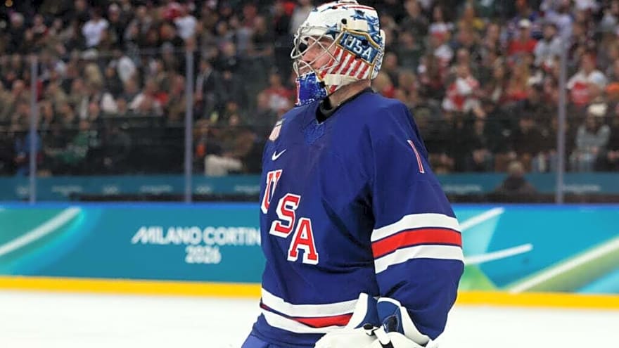 Jeremy Swayman finally admits USA men’s hockey team should have ‘reacted differently’ after Donald Trump joke