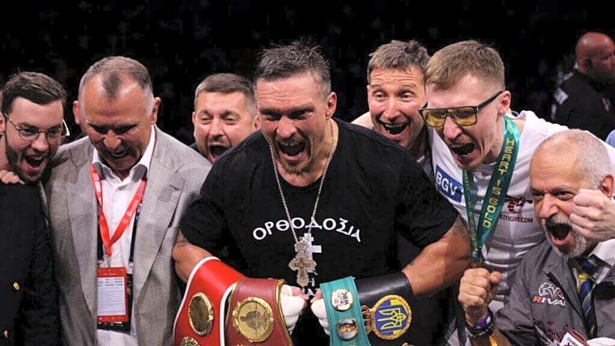 Oleksandr Usyk labelled ‘average’ in boxing icon’s brutal verdict on modern heavyweights