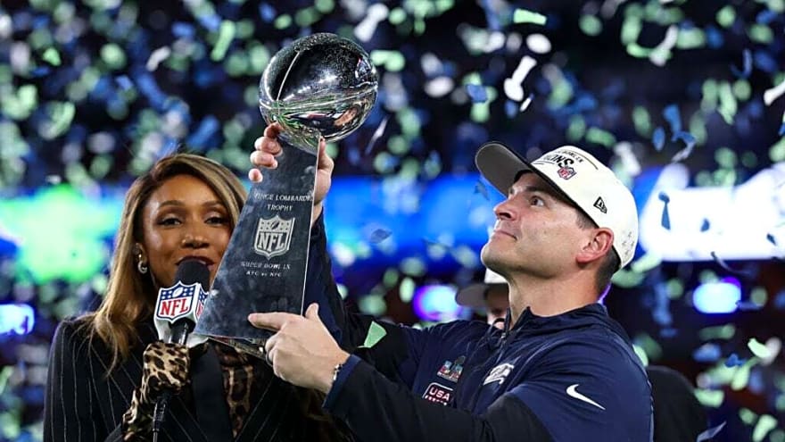 Mike Macdonald jokes with Tom Brady after Raiders decision impacts Seahawks