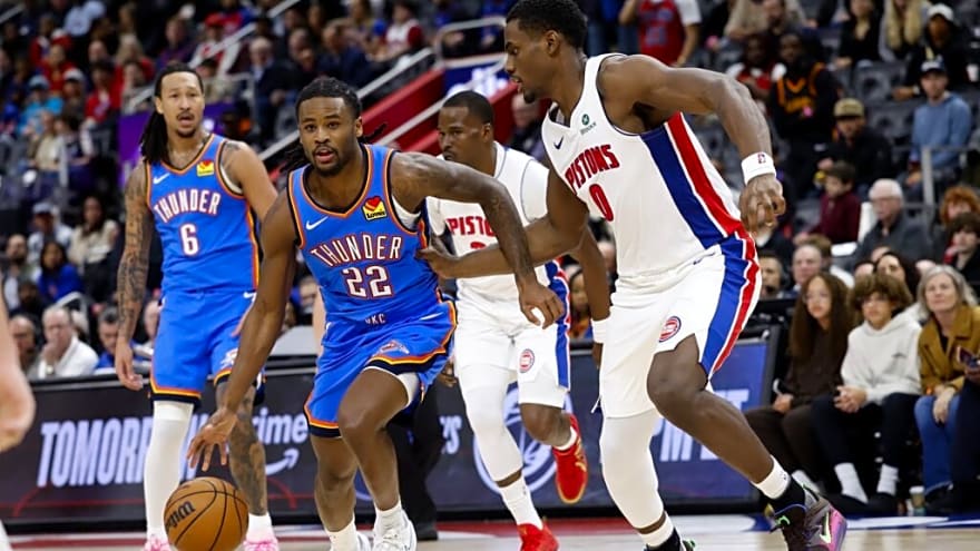 Thunder Vs Pistons Show Immense Depth For OKC