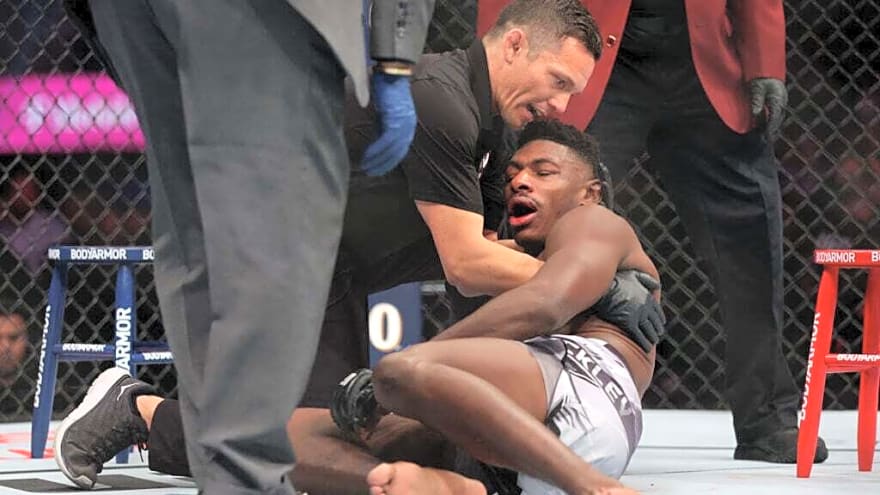 Joaquin Buckley was put to sleep by Sean Strickland’s teammate following brutal KO