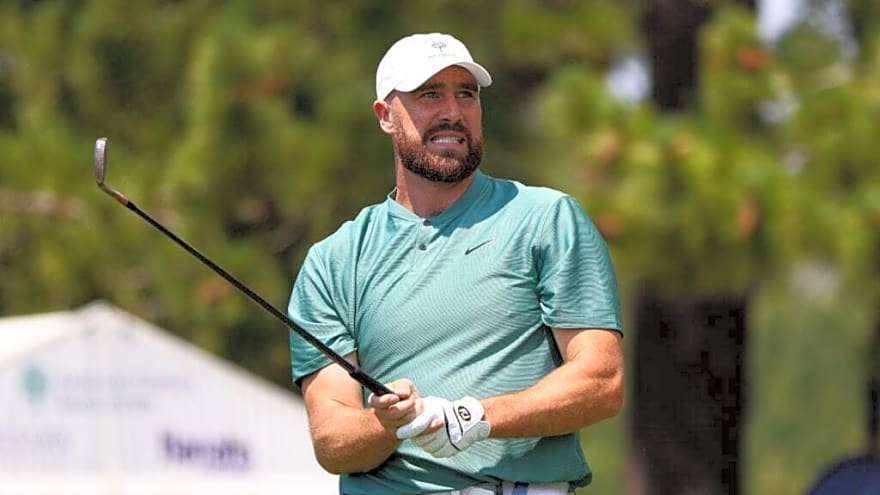 Jason and Travis Kelce share their thoughts on the job Tiger Woods has done with TGL