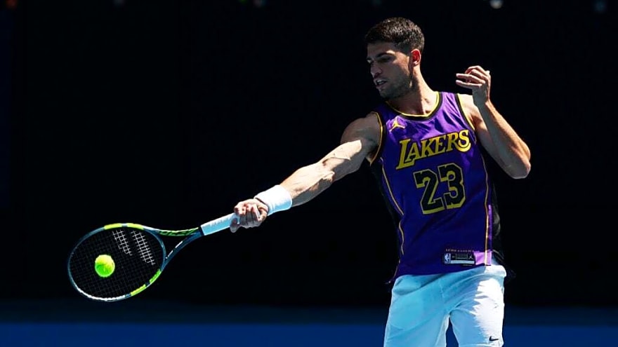 LeBron James responds to Carlos Alcaraz paying tribute to him at Australian Open practice
