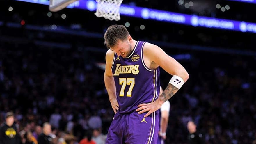 Luka Doncic is in pain, LA Lakers star gives health update