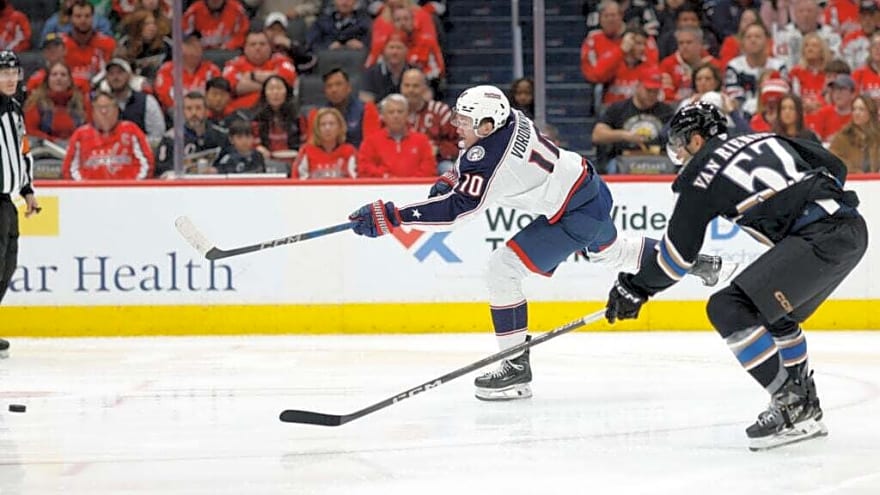Blue Jackets Signing Big, Talented Forward to Extension