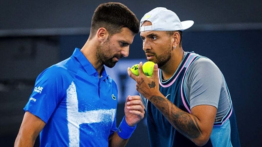 Nick Kyrgios on ‘big kid’ Novak Djokovic’s retirement rumors, ‘It’s only good…’